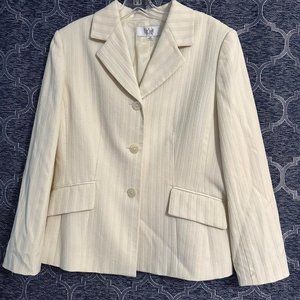 Le Suit petite NWOT women's 12p long sleeve blazer/jacket